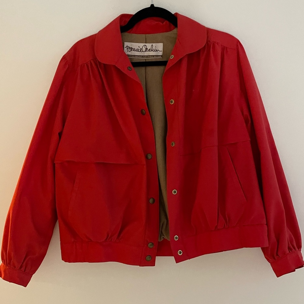 Vintage Oversized Fleece-Lined Jacket